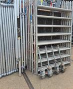 Te koop aluminium rolsteiger Werkhoogte 7.20 mtr, Custers, Gebruikt, Ophalen of Verzenden, Rolsteiger of Kamersteiger