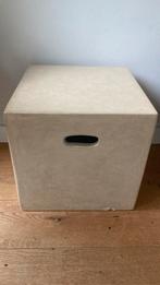 Marmeren look  kubus  bijzettafel beton kubus, Ophalen, Gebruikt, 50 tot 100 cm, Minder dan 50 cm