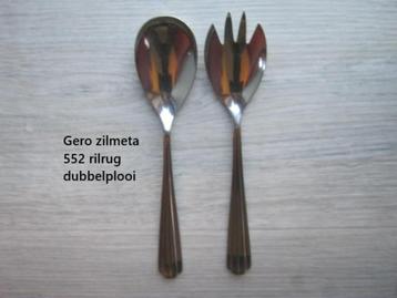 sla bestek, slabestek, Gero zilmeta 552, rilrug dubbelplooi beschikbaar voor biedingen