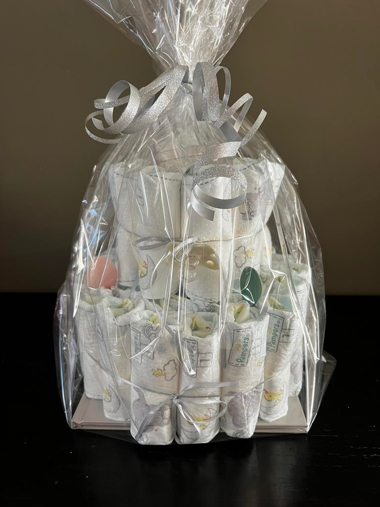 Luiertaart op aanvraag – Origineel & Praktisch Kraamcadeau, Ophalen, Nieuw, Kraamcadeau