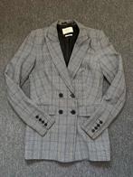 Double breasted blazer Ruitjasje Maat s Distrikt Nørrebro, Ophalen of Verzenden, Maat 36 (S), Grijs, Jasje