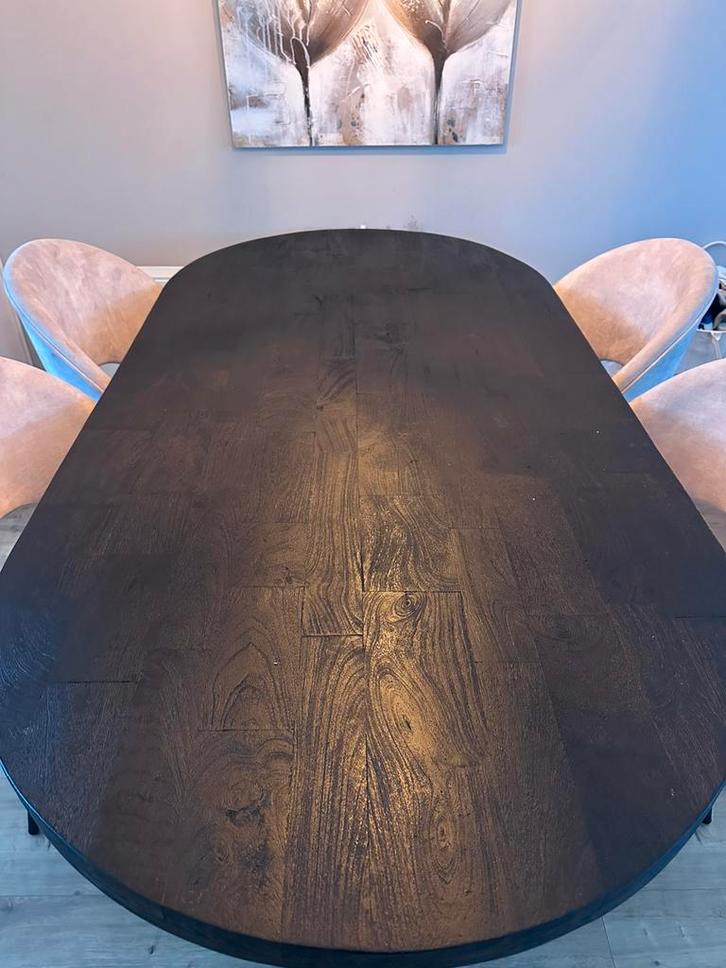 Eettafel Eleonora Denzel, Huis en Inrichting, Tafels | Eettafels, Zo goed als nieuw, 50 tot 100 cm, Rechthoekig, Ophalen