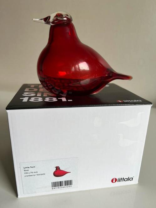 Iittala Bird by Toikka~Kleine Stern Cranberry Oiva Toikka, Antiek en Kunst, Kunst | Designobjecten, Ophalen of Verzenden