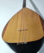 Uzun sap baglama saz 38cm oyma kestane tekne, Overige typen, Gebruikt, Ophalen