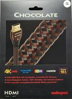 Audioquest Chocolate HDMI 4K UHD kabel, Ophalen of Verzenden, Gebruikt, Minder dan 2 meter, HDMI-kabel