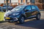 Renault Captur 0.9 TCE 90 2018 Zwart, 46.630 km, Auto's, Voorwielaandrijving, 898 cc, Stof, Zwart
