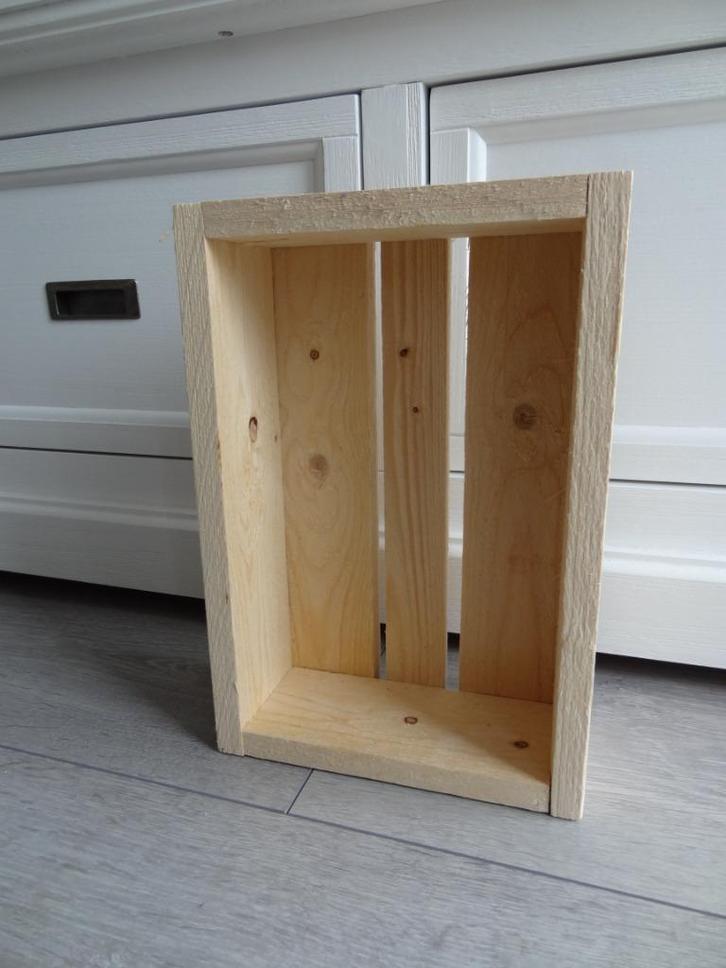 Houten Fruitkistje 30x20,5x9,3 CM >Snelle Verzending!<, Huis en Inrichting, Woonaccessoires | Kisten, Zo goed als nieuw, Minder dan 50 cm