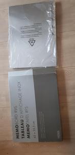 Memobord RVS magnetisch, Ophalen of Verzenden, Zo goed als nieuw