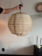Grote hanglamp bamboe / rotan look, Huis en Inrichting, Ophalen, Zo goed als nieuw, Overige materialen, 50 tot 75 cm