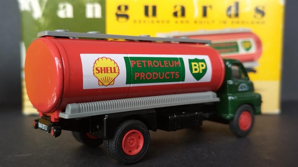 Bedford S Tanker BP Shell 1:64 Vanguards Pol, Nieuw, Ophalen of Verzenden, Bus of Vrachtwagen, Corgi Vanguards ltd