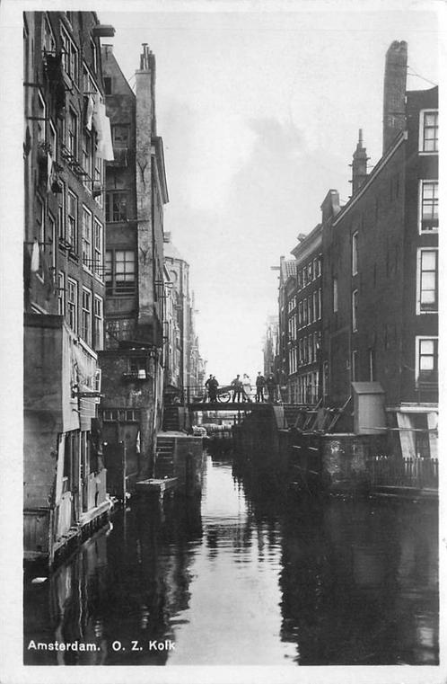 (304-052-009) Amsterdam OZ Kolk, Verzamelen, Ansichtkaarten | Nederland, Noord-Holland, Verzenden
