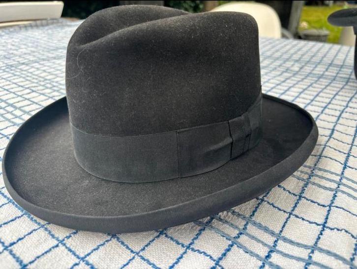 Vintage Borsalino Augusta Hat / Hoed (maat 5 1/2), Kleding | Heren, Hoeden en Petten, Gedragen, Hoed, Ophalen of Verzenden