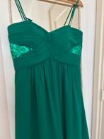 Groene Jurk met Pailletten - Maat M, Maat 38/40 (M), Ophalen of Verzenden, Zo goed als nieuw, Onder de knie