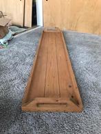 Lang dienblad bed dienblad (huur), Ophalen, Zo goed als nieuw, Rechthoekig, Hout