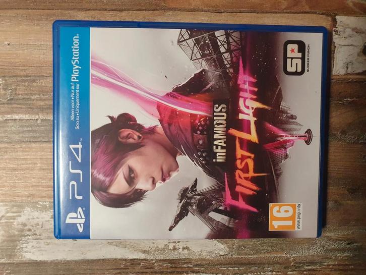 Infamous first light, Spelcomputers en Games, Games | Sony PlayStation 4, Zo goed als nieuw, Avontuur en Actie, 1 speler, Vanaf 16 jaar