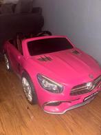 Elektrische roze kinderauto, Ophalen, Gebruikt