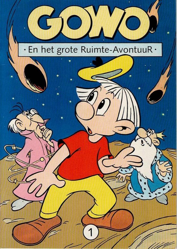 Gowo en het grote Ruimte-Avontuur, Boeken, Stripboeken, Zo goed als nieuw, Eén stripboek, Ophalen of Verzenden