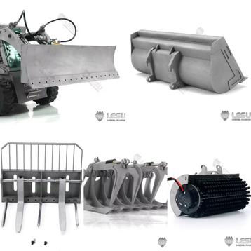 Div items voor Bobcat, shovel en heftruck Lesu RC 1/14 beschikbaar voor biedingen