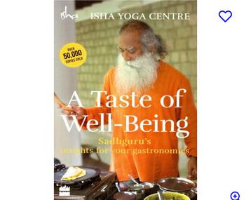 Kookboek sadghuru taste of wellbeing nieuw beschikbaar voor biedingen