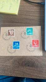 Duitse Rijk 768-771 gestempeld op enveloppe, Postzegels en Munten, Postzegels | Europa | Duitsland, Ophalen of Verzenden, Duitse Keizerrijk