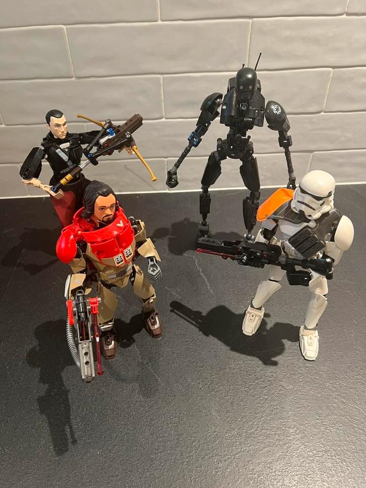 Lego Star Wars Buildable Figures met o.a. K-2SO…, Kinderen en Baby's, Speelgoed | Duplo en Lego, Zo goed als nieuw, Ophalen of Verzenden