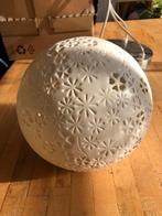 Riverdale hanglamp met drie keramieken lampen, Ophalen, Overige materialen, Gebruikt, Minder dan 50 cm