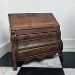 Miniatuur bureau, secretaire, antiek meesterstuk, volkskunst, Ophalen