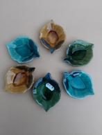 Olijf schaaltjes keramiek Frankrijk set van 6 maat 10/6.5cm, Keramiek, Ophalen of Verzenden, Overige stijlen, Schaal of Schalen