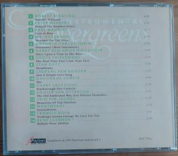 CD Instrumental Evergreens beschikbaar voor biedingen