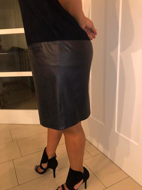 100% originele leren jurk Claudia Sträter: maat 34, Kleding | Dames, Jurken, Nieuw, Maat 34 (XS) of kleiner, Blauw, Ophalen of Verzenden