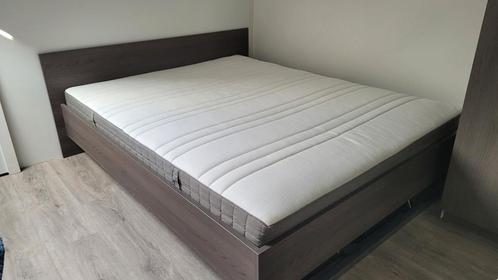 2 persoons bed 160x200, Huis en Inrichting, Slaapkamer | Bedden, Zo goed als nieuw, Eenpersoons, 160 cm, 200 cm, Hout, Ophalen