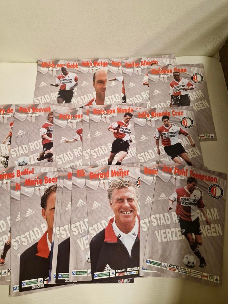 Feyenoord Spelerskaarten Collectie Compleet 1999-2000, Verzamelen, Ophalen of Verzenden, Zo goed als nieuw, Feyenoord, Spelerskaart