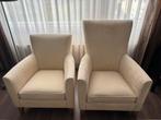 Fauteuil beige, Huis en Inrichting, Fauteuils, Gebruikt, 75 tot 100 cm, Ophalen of Verzenden, Stof
