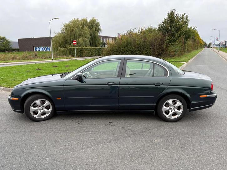 Jaguar S-Type, bouwjaar 2000, Groen, Auto's, Jaguar, Particulier, S-Type, ABS, Airbags, Airconditioning, Alarm, Centrale vergrendeling