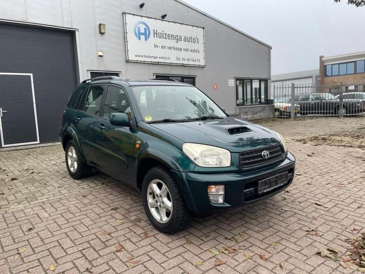 Toyota RAV4 2.0 D4-D Sol| 4x4|5DRS| AIRCO!| (bj 2002), Auto's, Toyota, Bedrijf, Te koop, Rav4, ABS, Airbags, Airconditioning, Alarm