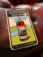 Emaille Reclamebord Sonnema Berenburg Deurpostje, Verzamelen, Ophalen of Verzenden, Gebruikt, Reclamebord