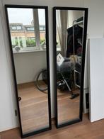 2x Nissedal Spiegel - Zwart, Huis en Inrichting, Woonaccessoires | Spiegels, Ophalen, Minder dan 50 cm, 100 tot 150 cm, Zo goed als nieuw