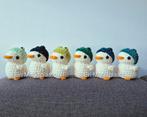 Gehaakte schattige eend/vogel met kikkermuts, decoratie, Ophalen of Verzenden, Nieuw, Haken