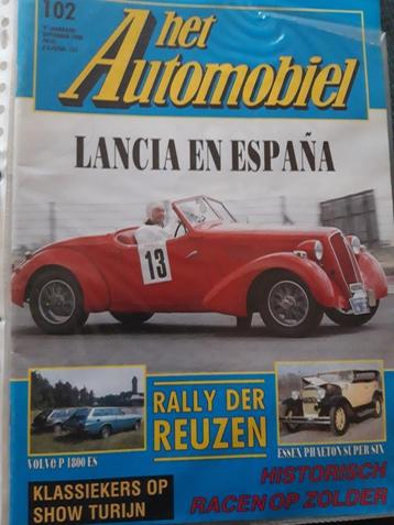 Het Automobiel 102- Volvo - Essex- Lancia beschikbaar voor biedingen