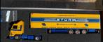 Tekno Scania streamline van Sturm, Hobby en Vrije tijd, Modelauto's | 1:50, Ophalen of Verzenden, Zo goed als nieuw, Bus of Vrachtwagen