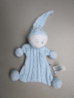 Tiamo Collection lichtblauw kabelsteek gebreid knuffel popje, Ophalen of Verzenden, Nieuw, Overige typen