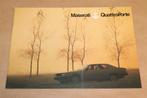 Zeldzame Maserati QuattroPorte Reclame-uitgave - ca 1975 !!, Ophalen of Verzenden, Zo goed als nieuw, Overige merken