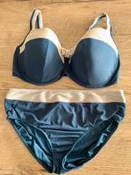 Prima donna 85G bbh slip 44 blauw net goud, Kleding | Dames, Badmode en Zwemkleding, Zo goed als nieuw, Bikini, Prima donna, Verzenden