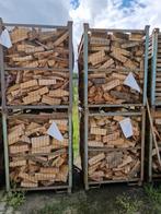 7 mnd gedroogd en gekloofd haardhout gemengd of essen, 6 m³ of meer, Ophalen of Verzenden, Essenhout, Blokken