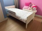Peuterbed Felix Europe Baby 70x150 - Mat Wit, Ophalen, 70 tot 85 cm, 140 tot 160 cm, Zo goed als nieuw