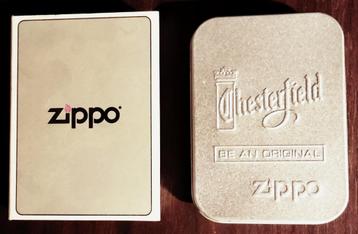 Zippo aansteker Chesterfield-collectors item-met certificaat beschikbaar voor biedingen