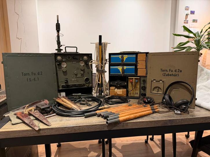 Torn fu D2 empfanger sender wehrmacht ww2 duits, Verzamelen, Militaria | Tweede Wereldoorlog, Landmacht, Overige typen, Duitsland
