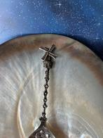 🔸 Oud zilveren schepje : molen, Antiek en Kunst, Ophalen of Verzenden, Zilver