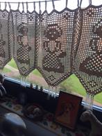 gehaakte gordijntjes, Huis en Inrichting, Stoffering | Gordijnen en Lamellen, Ophalen, Wit, 50 tot 100 cm, Minder dan 100 cm