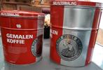 2 koffie blikken, Ophalen, Gebruikt, Koffie, Overige merken